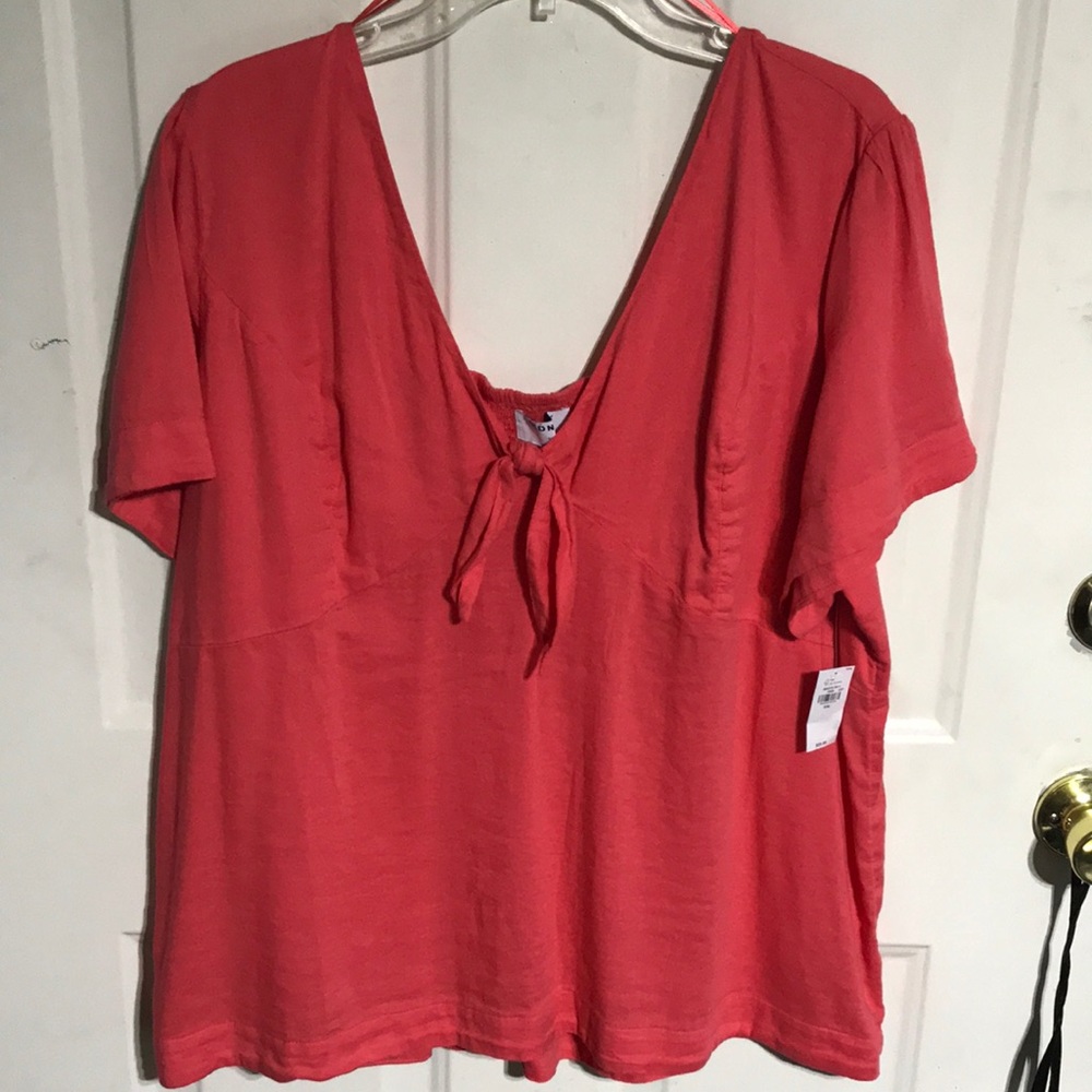 NEW! Old Navy Pink Tie Bust Top